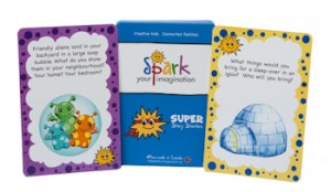 SUPER Story Starters - perfect for younger family members!